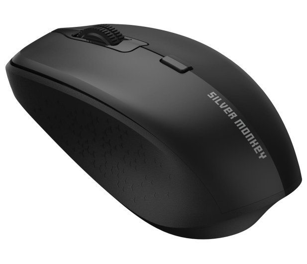 SILVER MONKEY M40 Wireless Comfort Mouse Black Silent - 669390 - zdjęcie 3